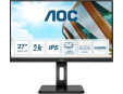 BAZAR - AOC MT IPS LCD WLED 27" U27P2CA - IPS panel, 3840x2160, 2xHDMI, DP. USB-C, USB, repro, pivot - Poškozený obal (K