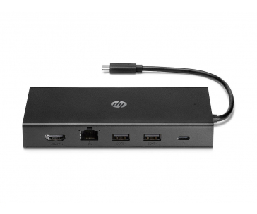 HP dock - Travel USB-C Multi Port Hub (bez adaptéru)