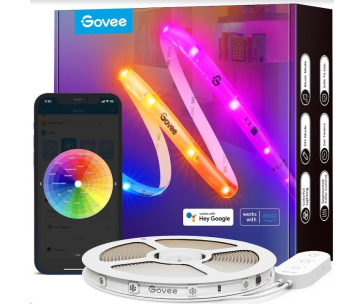 BAZAR - Govee WiFi RGBIC Smart PRO LED pásek 10m - extra odolný - pošk. obal (Komplet)