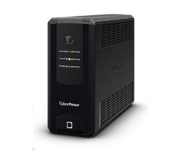 CyberPower UT GreenPower Series UPS 1050VA, 630W, české zásuvky - Poškozený obal (Komplet) - BAZAR