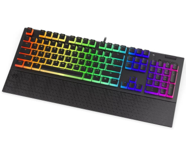 Endorfy herní klávesnice Omnis Pudd.Kaihl BL RGB /USB/ blue switch / drátová / mechanická / US layout / černá RGB