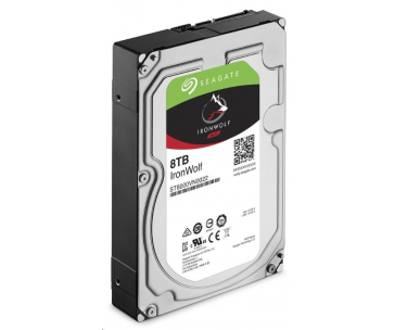 SEAGATE HDD 8TB IRONWOLF (NAS), 3.5", SATAIII, 7200 RPM, Cache 256MB, CMR