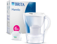 BAZAR - Brita Marella Cool white + 6 Maxtra Pro All-In-1 filtrační konvice, 2,4 l, 6x filtrační patrona - pošk. obal