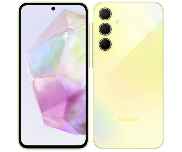 Samsung Galaxy A35 (A356), 6/128 GB, 5G, žlutá, CZ distribuce