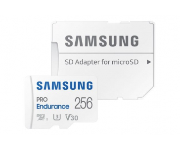 Samsung micro SDXC karta 256GB PRO Endurance + SD adaptér