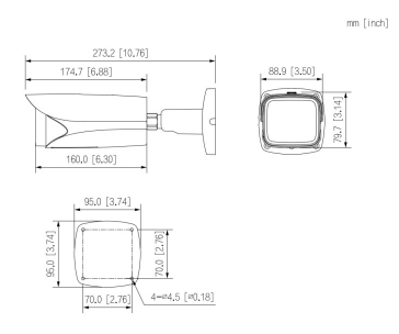 Dahua IPC-HFW5541E-ZE-27135-S3, IP kamera, 5Mpx, Bullet, 1/2.7" CMOS, objektiv 2.7-13.5 mm, IR<60, IP67, IK10