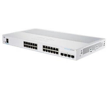 Cisco switch CBS250-24T-4X (24xGbE,4xSFP+,fanless) - REFRESH