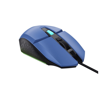 TRUST myš GXT 109B FELOX Gaming Mouse, optická, USB, modrá