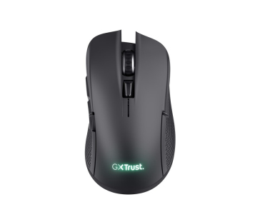 TRUST myš GXT 923 YBAR Gaming Wireless Mouse, optická, USB, černá