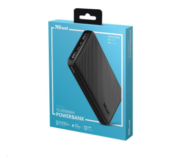 BAZAR - TRUST powerbanka Primo Powerbank 15000 mAh ECO