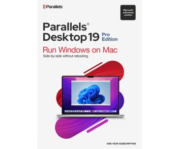 Parallels Desktop Pro Subscription 1 Year, EN/FR/DE/IT/ES/PL/CZ/PT