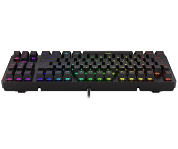 Endorfy herní klávesnice Thock TKL Khail  RD RGB /USB/ red sw. / drátová / mechanická / US layout / černá RGB