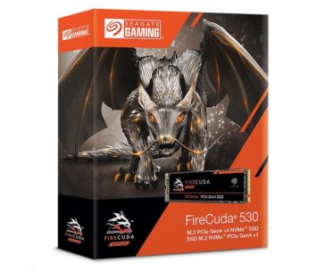 SEAGATE SSD 1TB FIRECUDA 530, M.2 2280, PCIe Gen4 x4, NVMe 1.4, R:7300/W:6000MB/s