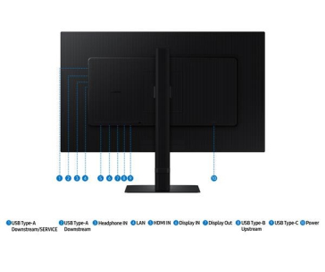 SAMSUNG MT LED LCD 32" ViewFinity S6 (S60UD) QHD, USB-C