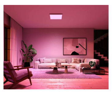 PHILIPS Hue Surimu čtvercový panel, White and Color Ambience, 60 W - bílá