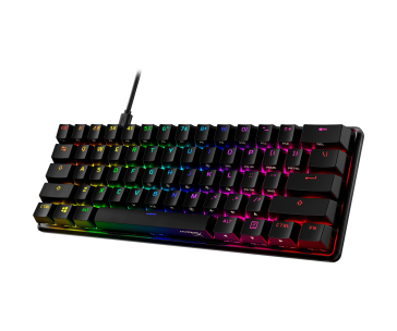 HyperX 60 Alloy Origins AQU Gaming Keyboard-US - Klávesnice