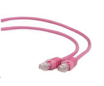 GEMBIRD kabel patchcord CAT6 stíněný FTP 0,25m, růžový