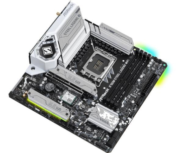 BAZAR - ASRock MB Sc LGA1700 B760M STEEL LEGEND WIFI, Intel B760, 4xDDR5, 1xDP, 1xHDMI, WI-FI, mATX - Po opravě (Bez pří