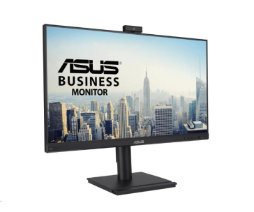 ASUS LCD 23.8" BE249QFK Video Conferencing Monitor, FHD, IPS, 100Hz, Frameless, FHD Webcam, Mic Array, Stereo Speakers