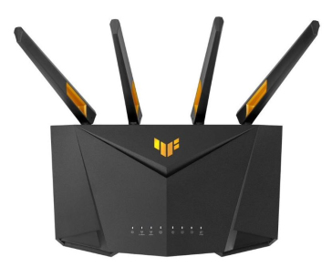 ASUS TUF-AX4200 (AX4200) WiFi 6 Extendable Gaming Router, 2.5G port, AiMesh, 4G/5G Mobile Tethering