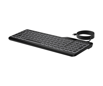 HP 405 Multi-Device Wired Backlit Keyboard CZ/SK