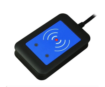 Elatec RFID Čtečka Elatec TWN4, Legic NFC, 125kHz/13,56MHz, USB, černá