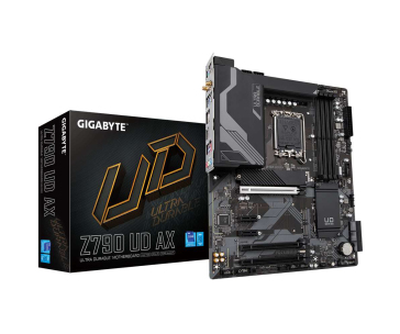 GIGABYTE MB Sc LGA1700 Z790 UD AX, Intel Z790, 4xDDR5, 1xDP, 1xHDMI, WI-FI