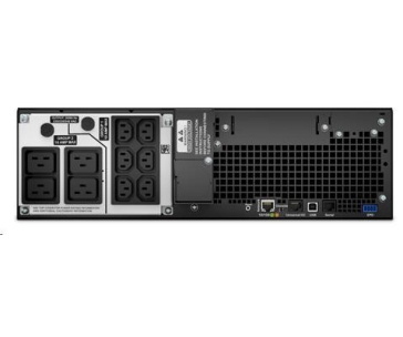 APC Smart-UPS SRT 5000VA RM 230V, On-Line, 3U, Rack Mount (4500W) - výstup klasické zásuvky C13 a C19