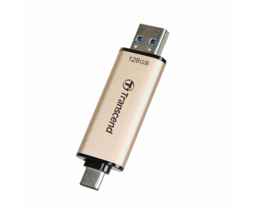 TRANSCEND Flash Disk 128GB JetFlash®930C, TLC, USB 3.2/USB Type C (R:420/W:400 MB/s) černý