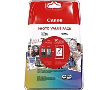 Canon CARTRIDGE PG-540L/CL-541XL SEC -fotopapír PIXMA MG, PIXMA MX, PIXMA TS 3550, 2250, 515, 4150, 4250, 475, 5151