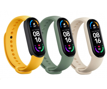 Xiaomi Mi Smart Band 6 Strap(3 pack) Ivory/Olive/Yellow