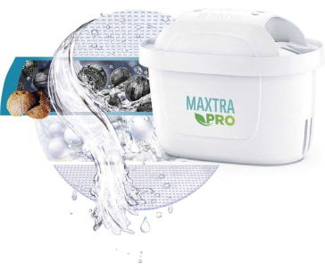 Brita Marella Cool white + 6 Maxtra Pro All-In-1 filtrační konvice, 2,4 l, indikátor výměny filtru, 6x filtrační patrona