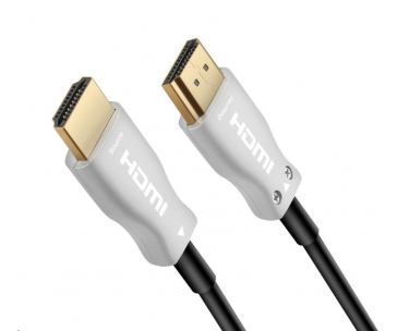 PREMIUMCORD Kabel HDMI optický fiber High Speed with Ether. 4K@60Hz, 100m, M/M, zlacené konektory