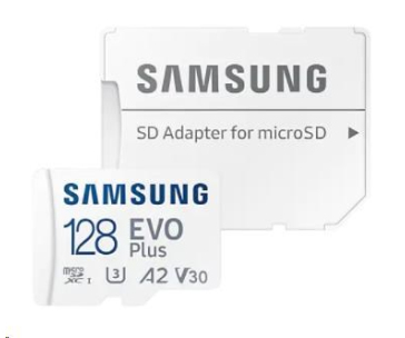 Samsung micro SDXC karta 128GB EVO Plus + SD adaptér