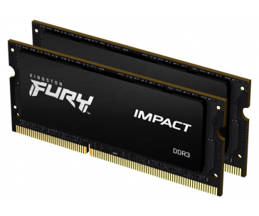 KINGSTON SODIMM DDR3L 16GB (Kit of 2) 1866MT/s CL11 1.35V FURY Impact