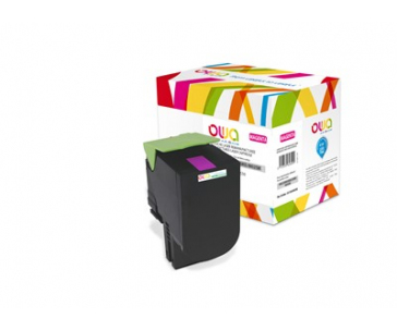 OWA Armor toner pro LEXMARK CX310, 410, 510, 2000 Stran, 80C2SM0, červená/magenta