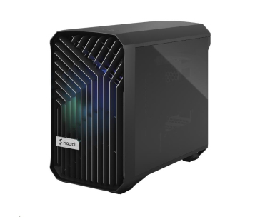 FRACTAL DESIGN skříň Torrent Nano RGB Black TG Light Tint, USB 3.1 Type-C, 2x USB 3.0, bez zdroje, mITX