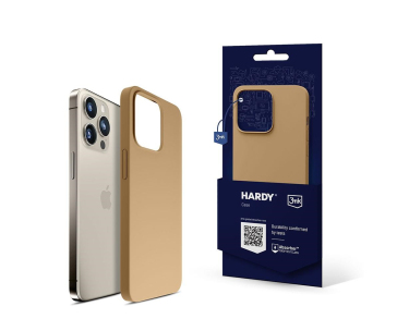 3mk Hardy Silicone MagCase pro Apple iPhone 15 Pro Max, Dark Gold