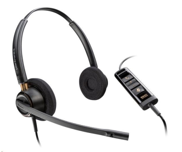 Poly EncorePro 525 Microsoft Teams Certified Stereo with USB-A Headset