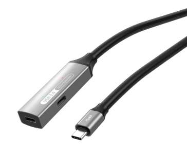 PremiumCord USB-C repeater a prodlužovací kabel Male-Female, 5Gbps Aluminium 10m