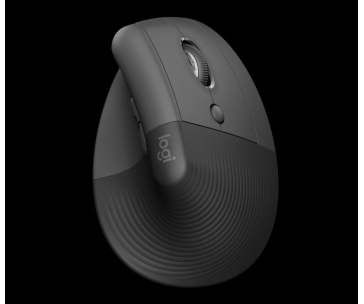 Logitech Wireless Mouse Lift for Business, graphite / black