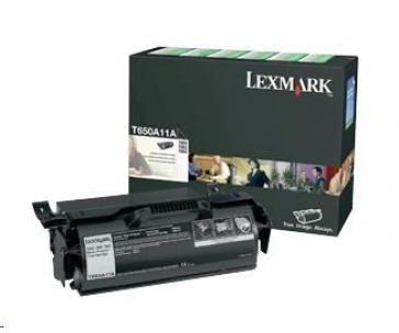 LEXMARK černý toner pro T650, T652, T654, T656 (7 000 stran)