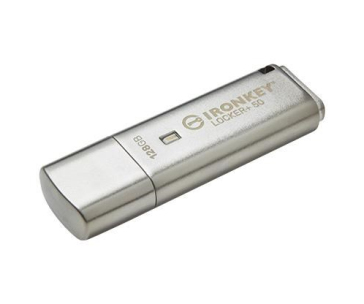 Kingston Flash Disk IronKey 128GB IKLP50 IronKey Locker+ 50 AES USB, w/256bit Encryption