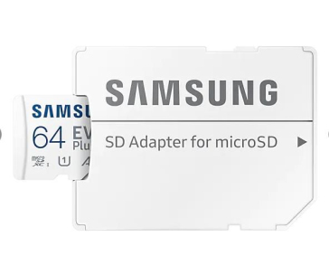 Samsung micro SDXC karta 64GB EVO Plus + SD adaptér