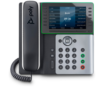 Poly Edge E550 IP telefon, PoE