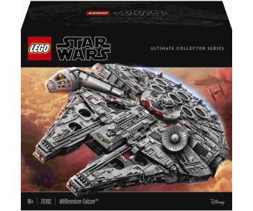 LEGO Star Wars 75192 Millennium Falcon, stavebnice, 7541 dílků, 2017