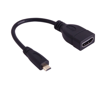 PremiumCord Flexi adaptér HDMI Typ A samice - micro HDMI Typ D samec pro ohebné zapojení