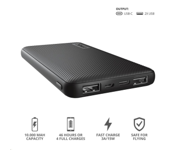 TRUST powerbanka Primo Powerbank 10000 mAh ECO