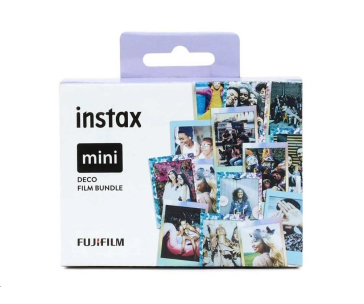 Fujifilm Film Instax Mini Deco Bundle (3x 10 ks balení)