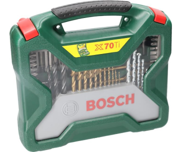 BOSCH 70dílná sada X-Line s povlakem TiN